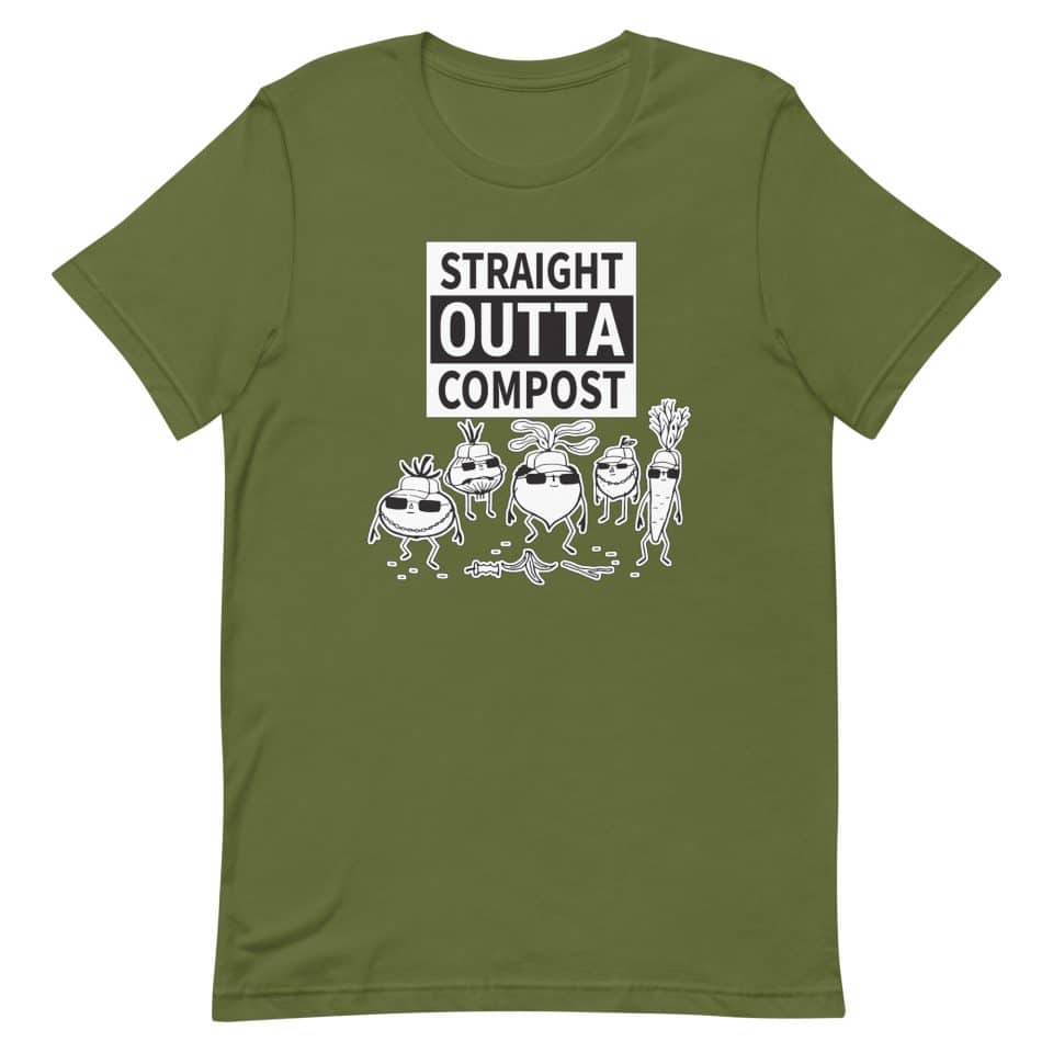 Straight Outta Compost Color T-Shirt - Image 13