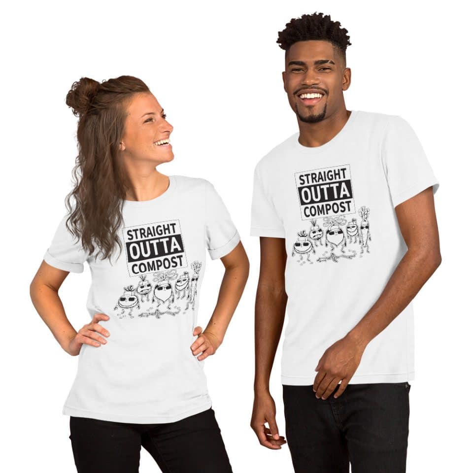 Straight Outta Compost Color T-Shirt - Image 8